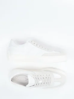 Herren Tod's – Sneaker aus Kalbleder und Veloursleder Off-White