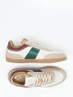 Herren Tod's – Sneaker aus Kalbleder in Beige