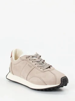 Herren Tod's – Sneaker aus Nubukleder in Taupe