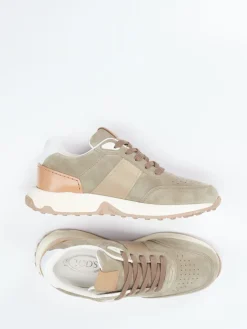 – Sneaker aus Veloursleder in Beigegrau*Tod's Best