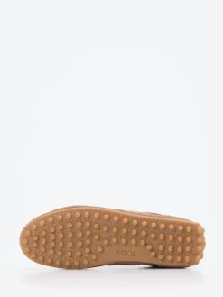 Damen Tod's – Sneaker aus Veloursleder in Taupe