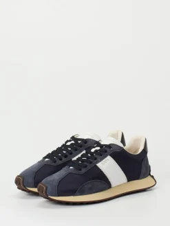 Herren Tod's – Sneaker aus Veloursleder und Nylon dunkel