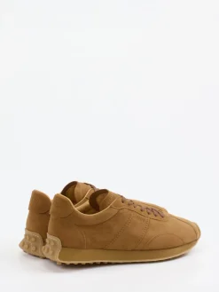 – Sneaker aus Veloursleder in Cognac*Tod's Outlet