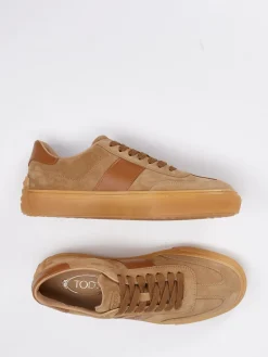 – Sneaker aus Veloursleder in Sandbeige*Tod's Best