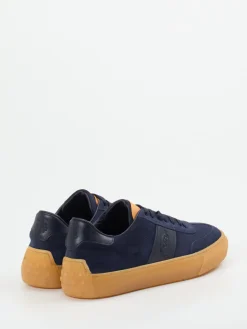 Herren Tod's – Sneaker aus Veloursleder dunkel