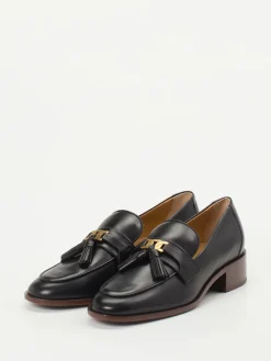 Damen Tod's – Tassel Loafer aus glänzendem Kalbleder