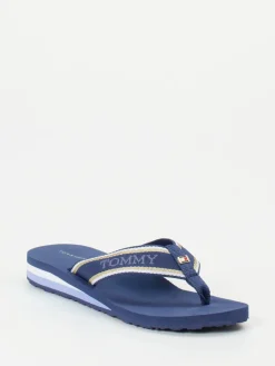 – Zehentrenner aus Textil in Marine*Tommy Hilfiger Clearance