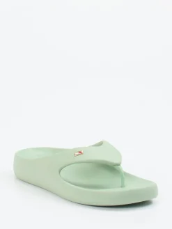 – Zehentrenner aus Synthetik in Salbei*Tommy Hilfiger Best