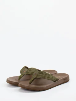 – Zehentrenner aus geflochtenem Textil*Tommy Hilfiger Clearance