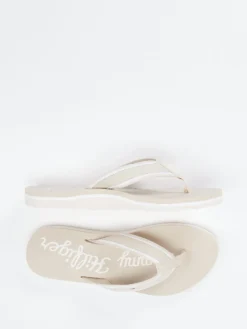 Damen Tommy Hilfiger – Zehentrenner aus Textil in