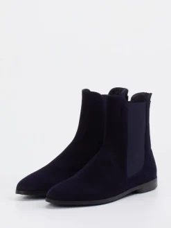 – Chelsea Boots aus Veloursleder Dunkel*Truman's Discount