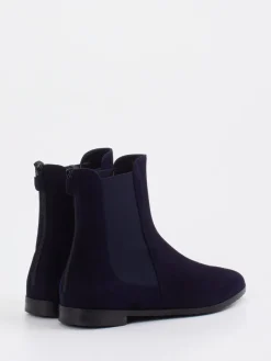 – Chelsea Boots aus Veloursleder Dunkel*Truman's Discount