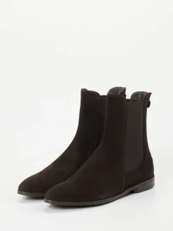 Damen Truman's – Chelsea Boots aus Veloursleder