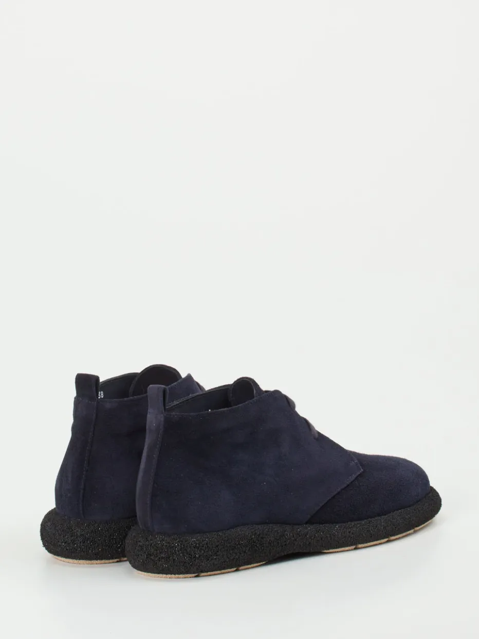 Damen Truman's – Desert Boots aus Veloursleder dunkel