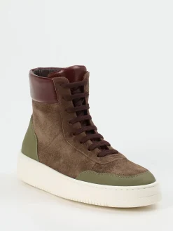 Damen Truman's – High-Top Sneaker aus Veloursleder