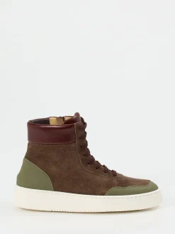 Damen Truman's – High-Top Sneaker aus Veloursleder