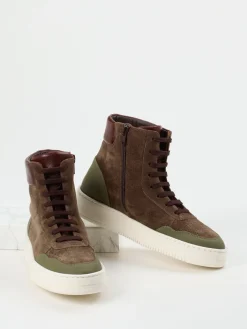 Damen Truman's – High-Top Sneaker aus Veloursleder