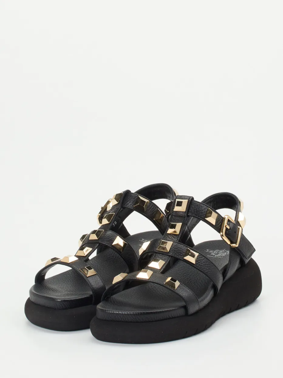 Damen Truman's – Keilsandalette aus Hirschleder