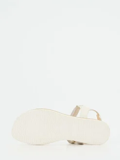 – Klettsandalen aus Elchleder Cremeweiß*Truman's New