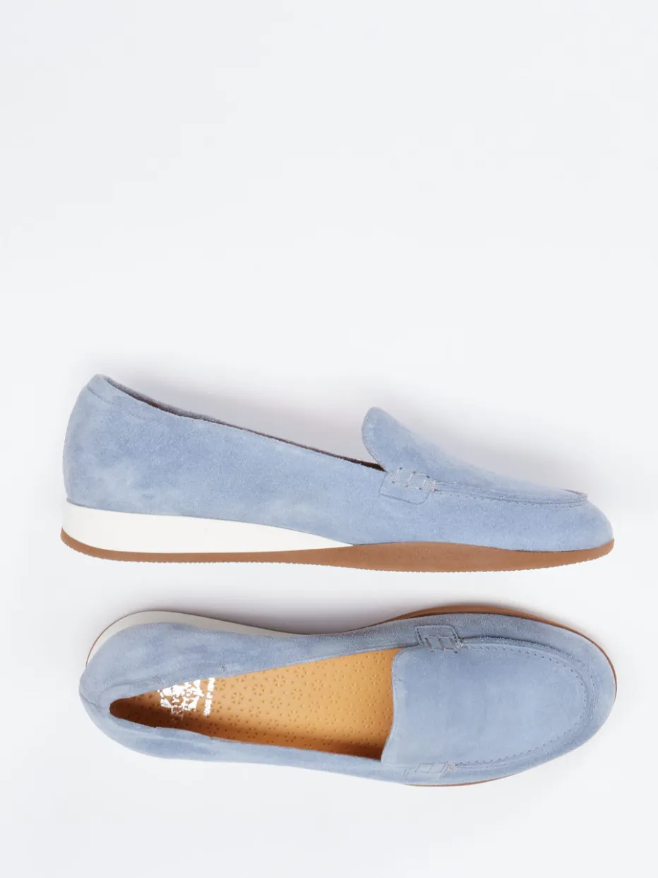 – Komfort-Loafer aus Veloursleder hell*Truman's New