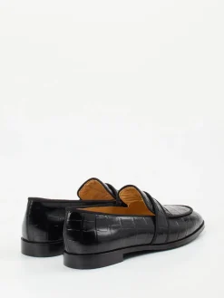 – Loafer aus geprägtem Leder*Truman's New