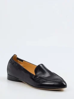 Damen Truman's – Loafer aus Lammleder tiefschwarz