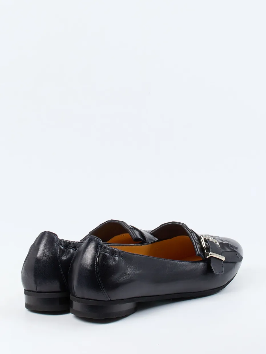 Damen Truman's – Loafer aus Lammleder in Tiefschwarz