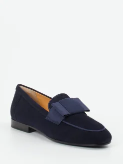 Damen Truman's – Loafer aus Veloursleder marine