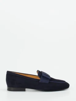 Damen Truman's – Loafer aus Veloursleder marine