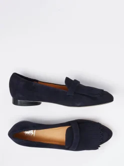 – Loafer aus Veloursleder dunkel*Truman's