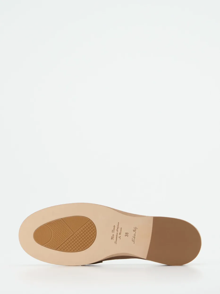 Damen Truman's – Loafer aus Veloursleder sand