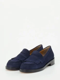 – Loafer aus Veloursleder Dunkel*Truman's