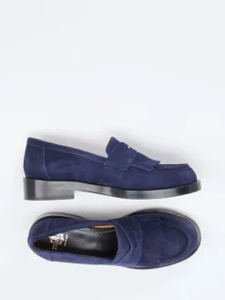– Loafer aus Veloursleder Dunkel*Truman's