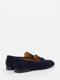 Damen Truman's – Loafer aus Veloursleder Dunkel