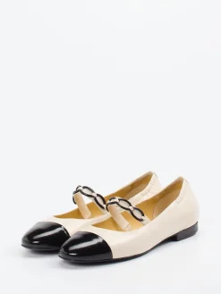 – Mary Jane Ballerinas aus Lackleder creme*Truman's Online