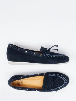 – Mokassins aus Veloursleder Dunkel*Truman's New