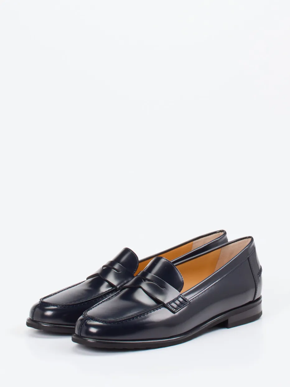 Damen Truman's – Penny Loafer aus Lammleder in Tinten