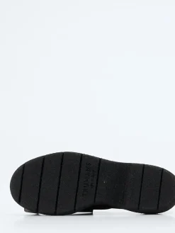 – Plateau-Loafer aus Veloursleder Dunkel*Truman's Clearance