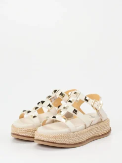 – Plateau-Sandalen aus Hirschleder in*Truman's Discount