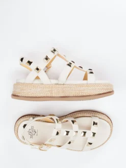 – Plateau-Sandalen aus Hirschleder in*Truman's Discount