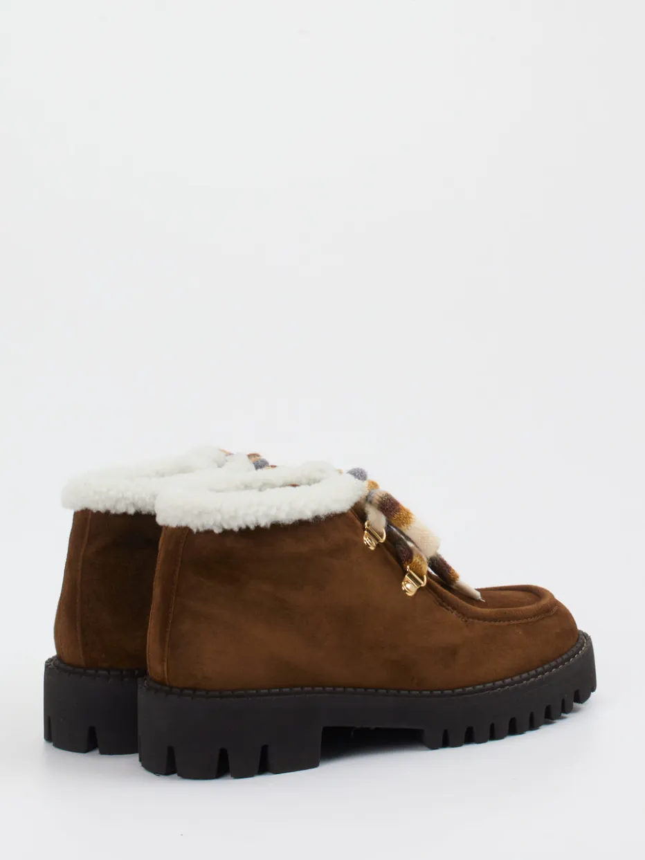 – Schnürboots aus Veloursleder*Truman's Hot