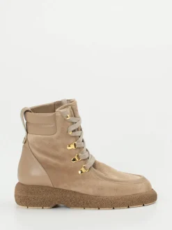 Damen Truman's – Schnürstiefelette aus Veloursleder