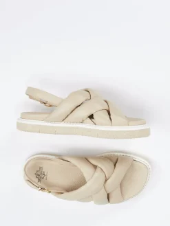 – Slingback-Sandale aus Hirschleder*Truman's Outlet