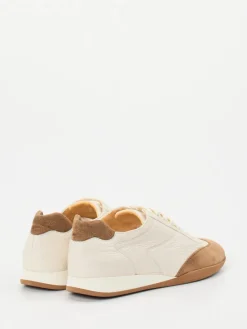 Damen Truman's – Sneaker aus Hirschleder cremeweiß