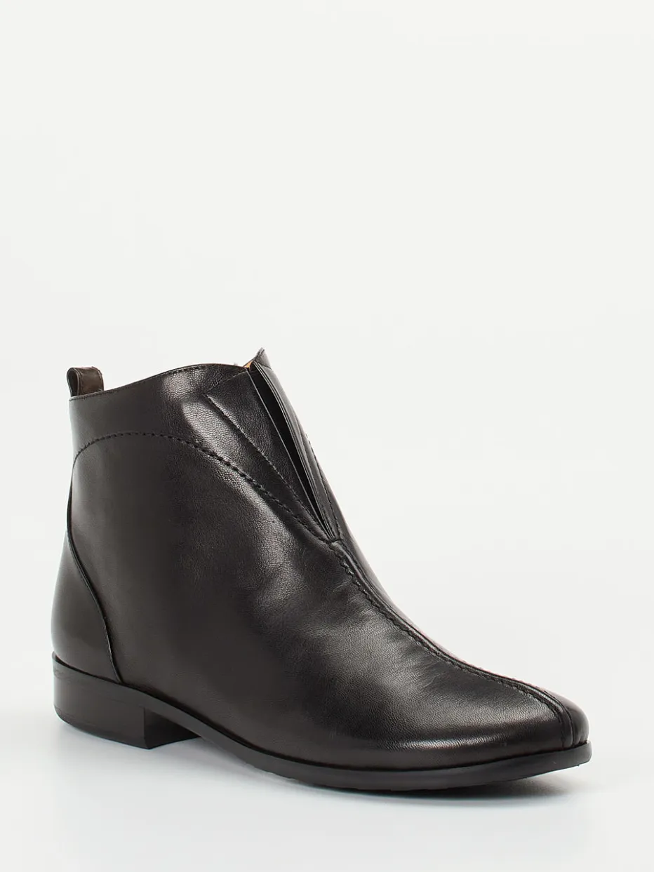 Damen Truman's – Stiefelette aus glänzendem Lammleder