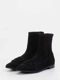 – Stiefeletten aus Veloursleder*Truman's Outlet