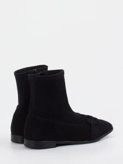 – Stiefeletten aus Veloursleder*Truman's Outlet