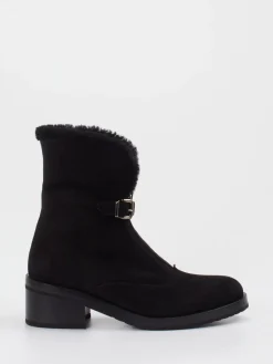 – Stiefeletten aus Veloursleder*Truman's Outlet