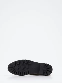 Damen Truman's – Stiefeletten aus Veloursleder in Taupe