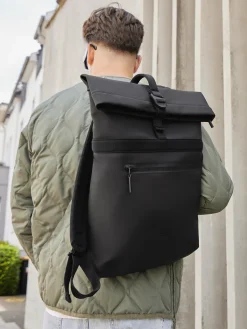 Herren Ucon Acrobatics – Rolltop-Rucksack aus PU in